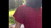 Real Public Sex Date in the Park - sex in the forest - Darcy Dark